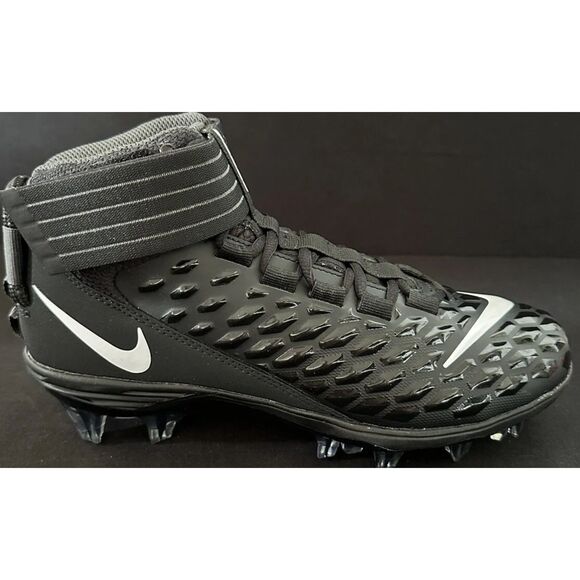 Nike Force Savage Pro 2 White Black Football Cleats Men Size 12.5 AH4000-100 main image 5